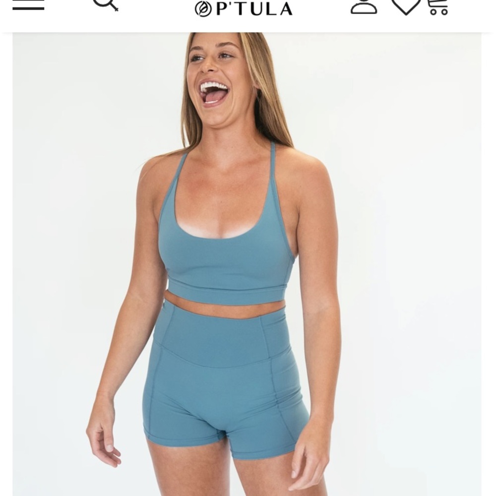 P’tula Yvette shorts 4” NWT
